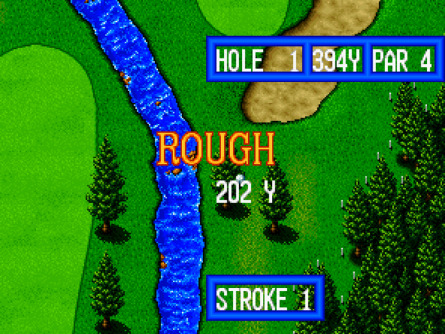 Top Player's Golf screenshot 3 for Neo Geo CD